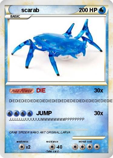 Pokemon scarab