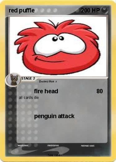 Pokemon red puffle