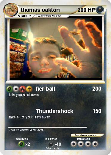 Pokemon thomas oakton