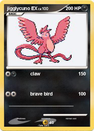 Pokemon jigglycuno EX