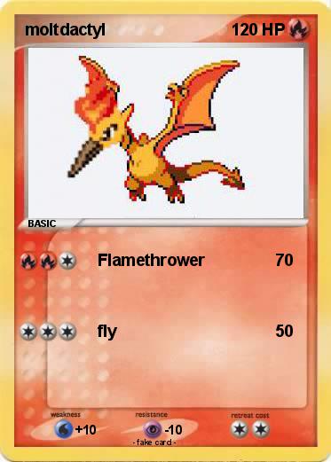Pokemon moltdactyl