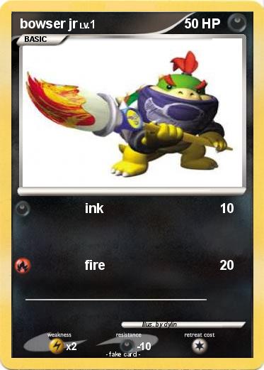 Pokemon bowser jr