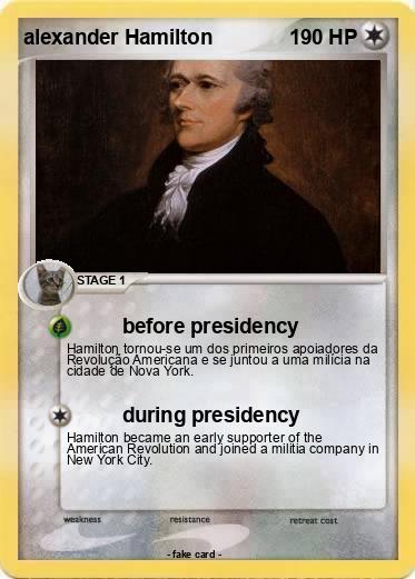 Pokemon alexander Hamilton