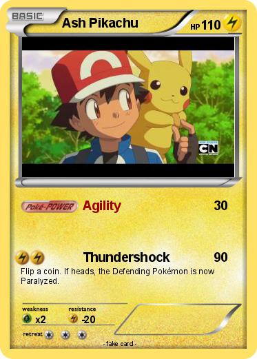 Pokemon Ash Pikachu