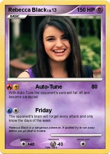 Pokemon Rebecca Black