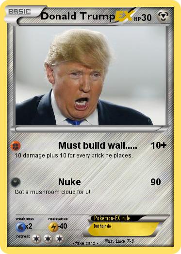 Pokemon Donald Trump