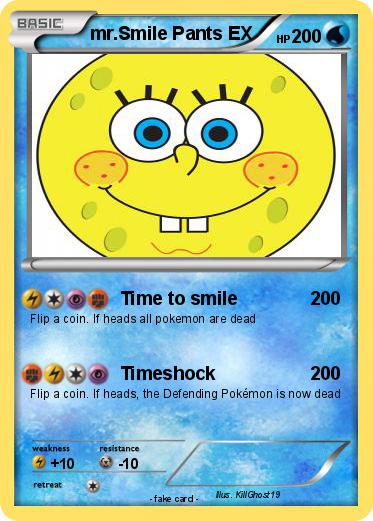 Pokemon mr.Smile Pants EX
