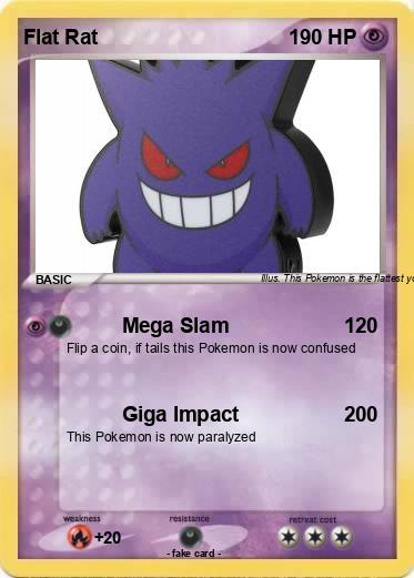 Pokemon Flat Rat