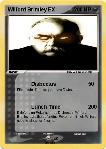 Pokemon Wilford Brimley EX