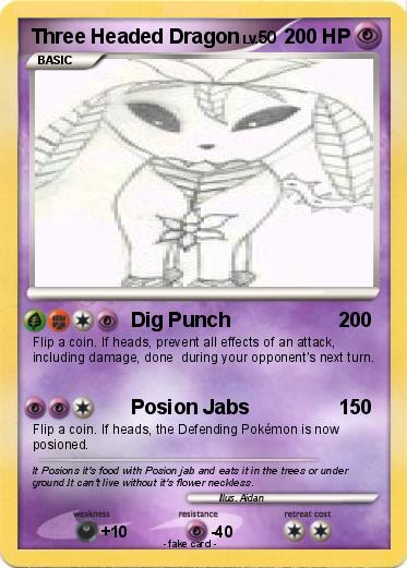 Pokemon Three Headed Dragon