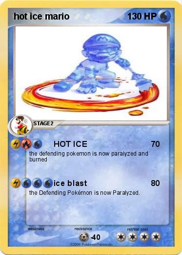 Pokemon hot ice mario