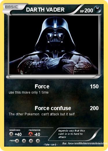 Pokemon DARTH VADER