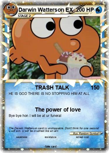 Pokemon Darwin Watterson EX