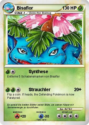 Pokemon Bisaflor