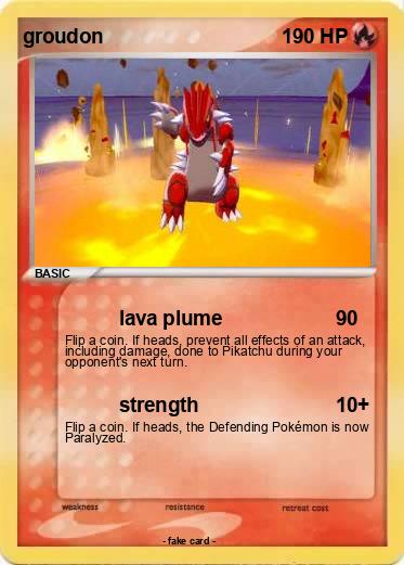 Pokemon groudon