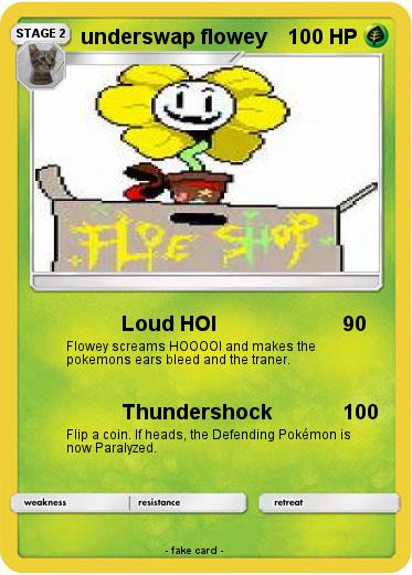 Pokemon underswap flowey
