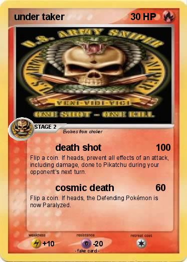 Pokemon under taker