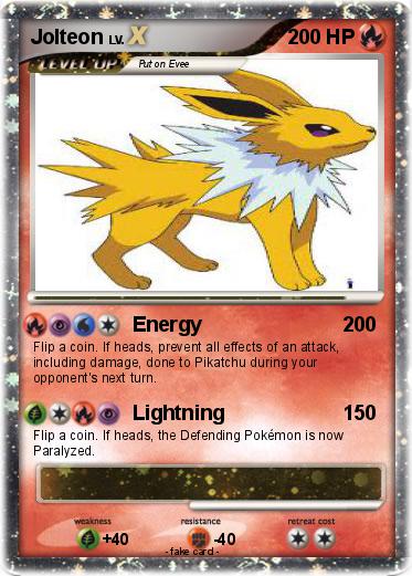 Pokemon Jolteon