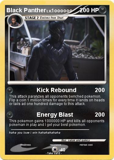 Pokemon Black Panther