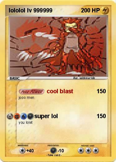 Pokemon lololol lv 999999