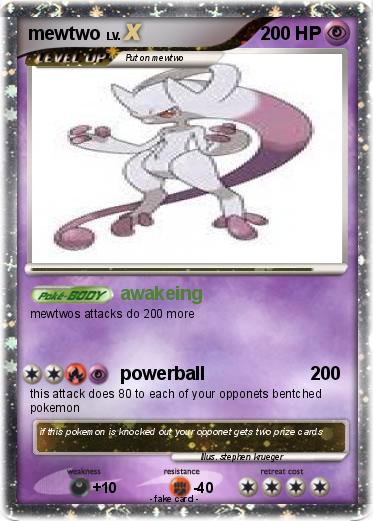 Pokemon mewtwo
