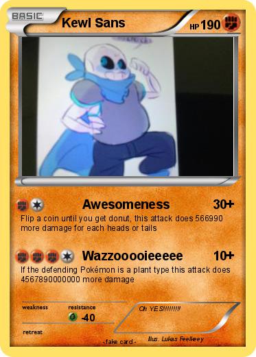 Pokemon Kewl Sans