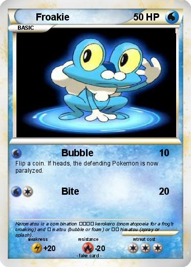 Pokemon Froakie