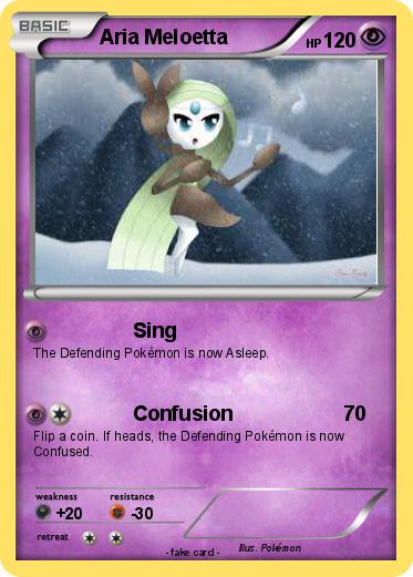 Pokemon Aria Meloetta