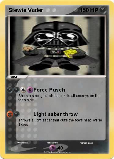 Pokemon Stewie Vader