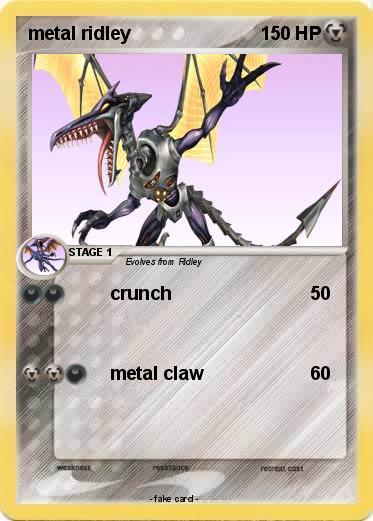Pokemon metal ridley