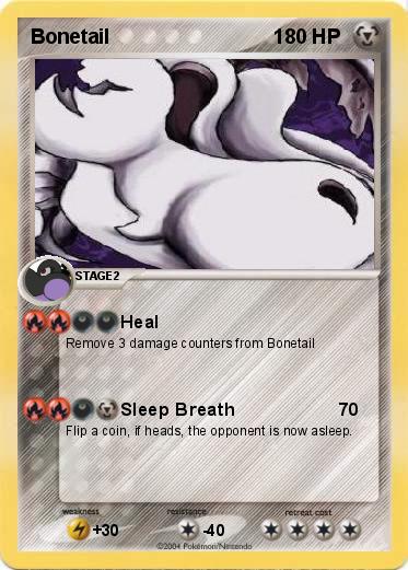 Pokemon Bonetail                             1