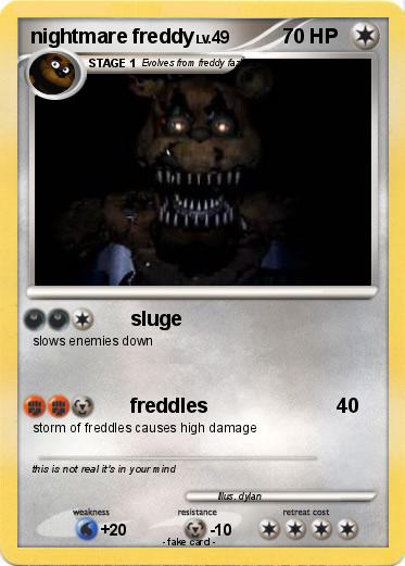 Pokemon nightmare freddy