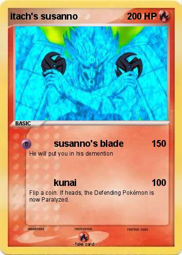 Pokemon itach's susanno