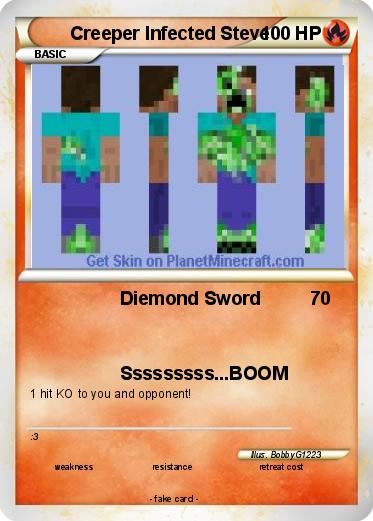 Pokemon Creeper Infected Steve