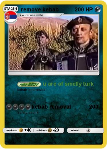 Pokemon remove kebab