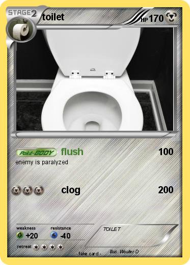 Pokemon toilet