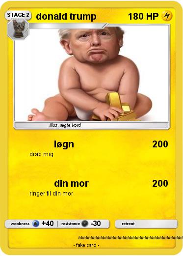 Pokemon donald trump