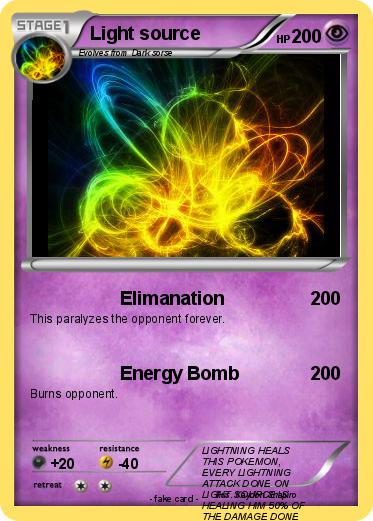 Pokemon Light source