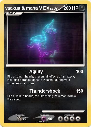Pokemon vaakua & maha V EX
