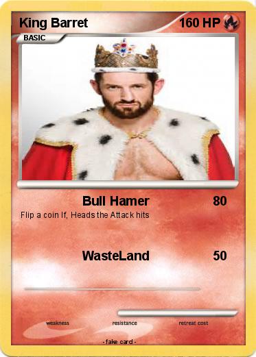 Pokemon King Barret