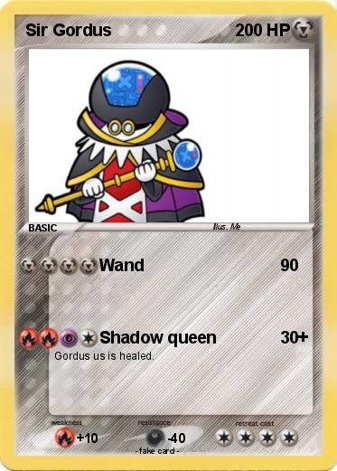 Pokemon Sir Gordus