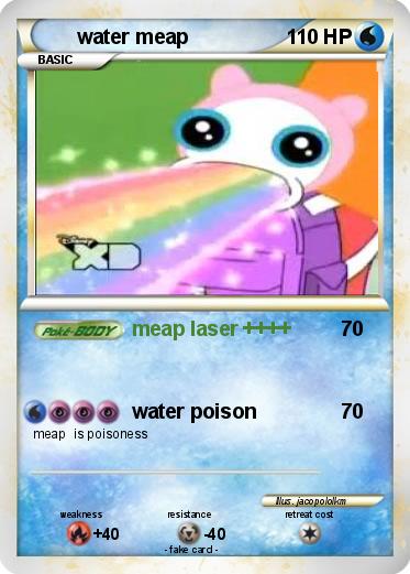 Pokemon water meap