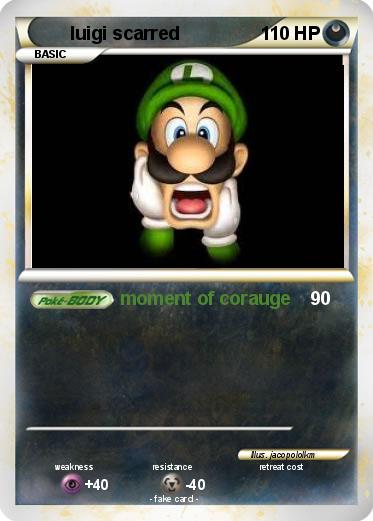 Pokemon luigi scarred