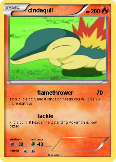 Pokemon cindaquil