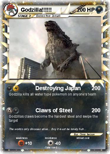 Pokemon Godzilla!!!!!!