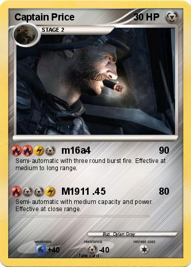Pokemon Captain Price