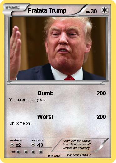 Pokemon Fratata Trump