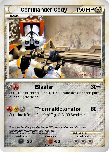 Pokemon Commander Cody