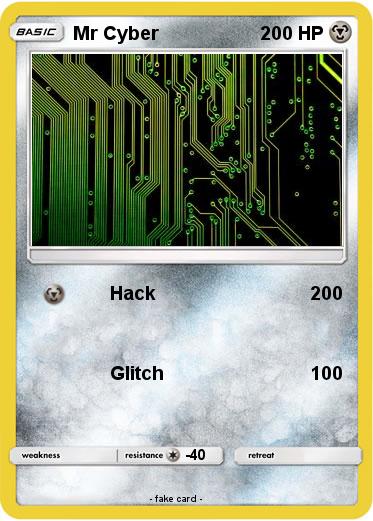 Pokemon Mr Cyber