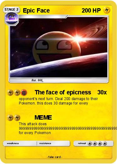 Pokemon Epic Face